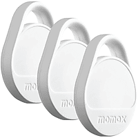 MediaMarkt MOMAX Pinpop lite Bluetooth Tracker (3 stuks) Tracker Wit aanbieding