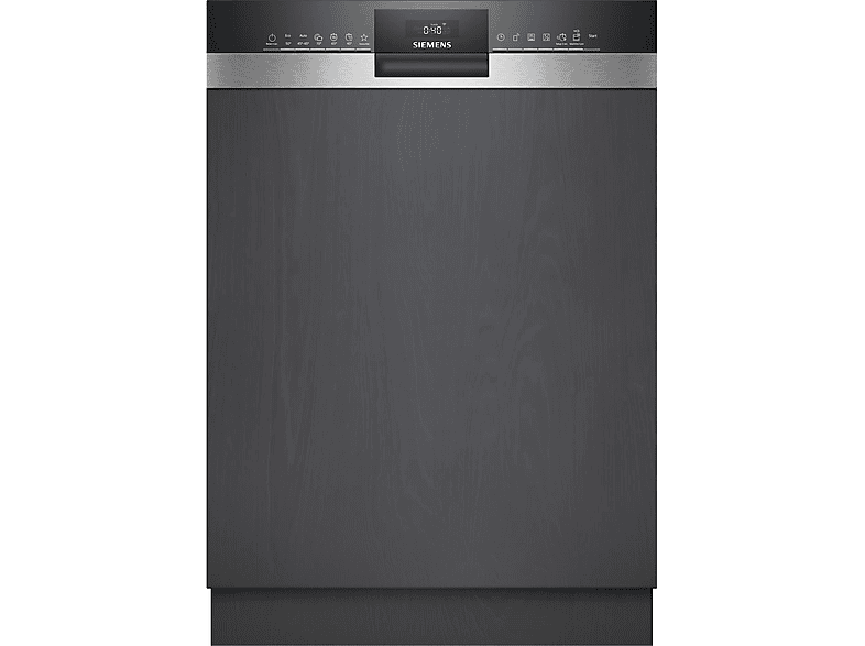 SIEMENS SN53HS01AE iQ300 Geschirrspüler (teilintegrierbar (Besteckkorb, 598 mm breit, 42 dB (A), D)