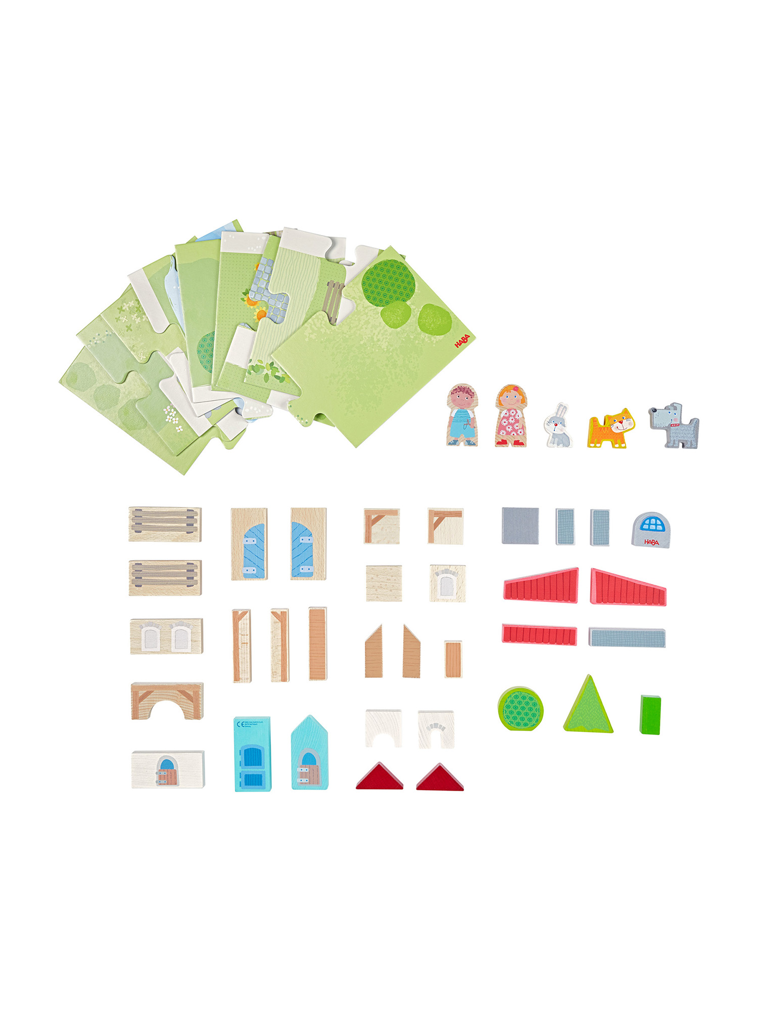 HABA Mondo di gioco puzzle Vita di campagna HABA