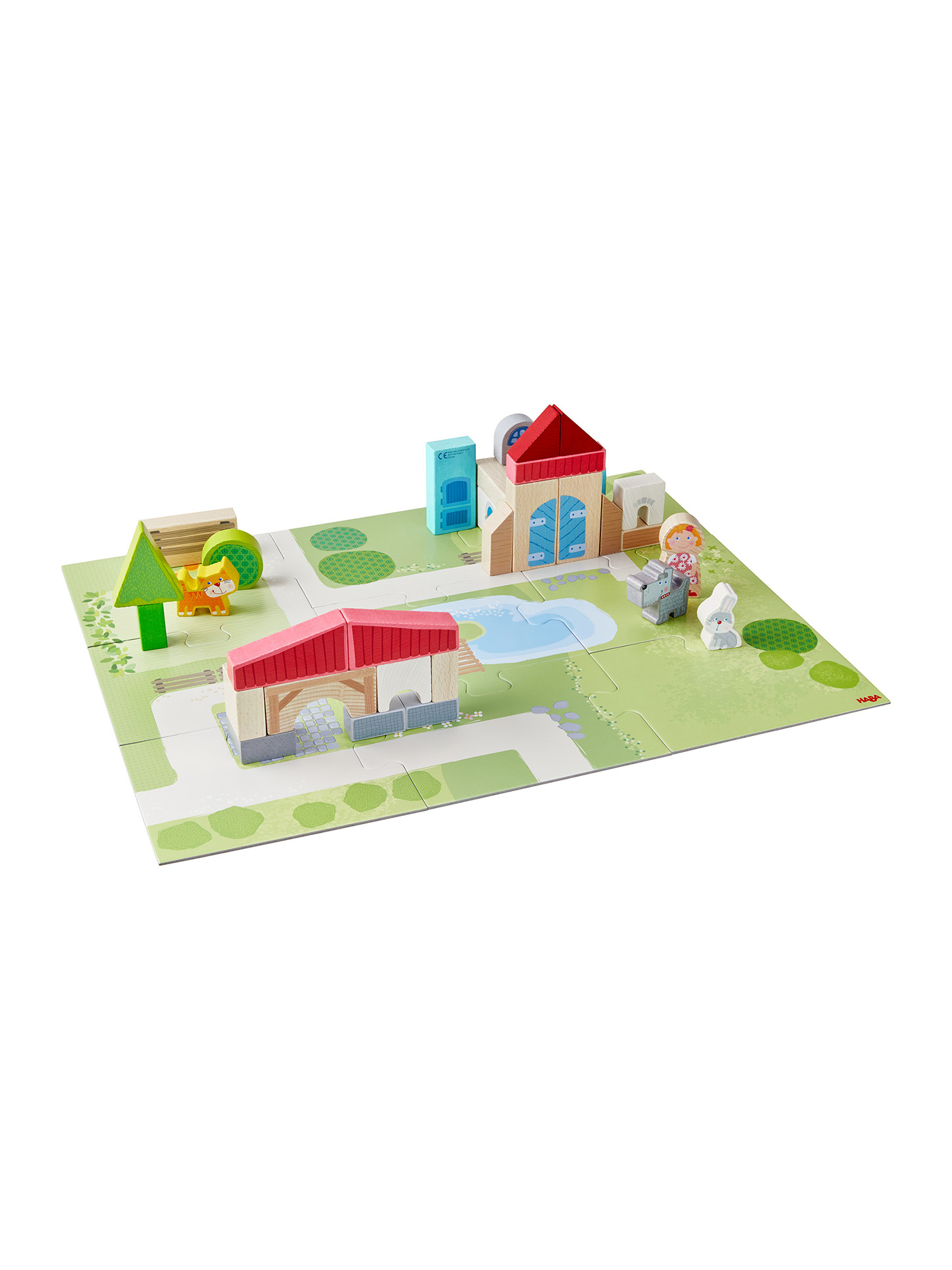 HABA Mondo di gioco puzzle Vita di campagna HABA