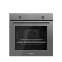 MediaMarkt WIGGO WO-B608(G) Inbouw Inbouw Oven - 59,5 cm - 68 l aanbieding