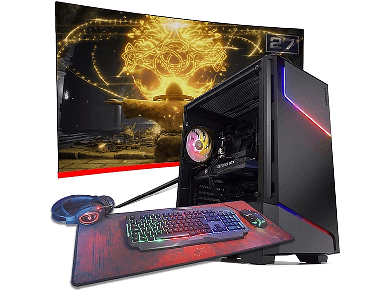 Pack PC Gaming  - Pack Rainbow Ti PCVIP