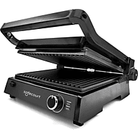 MediaMarkt Safecourt Kitchen Safecourt Kitchen Tosti apparaat Zwart - Grill apparaat - 3-in-1 -180 °C grill Grill Black aanbieding