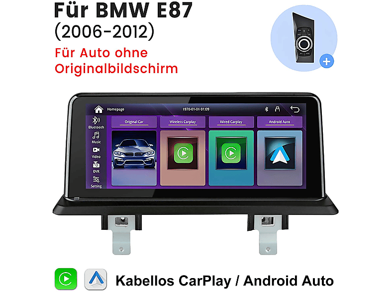 Linux-autoradio voor Lancia Ypsilon 2011-2020 met CarPlay Wireless en