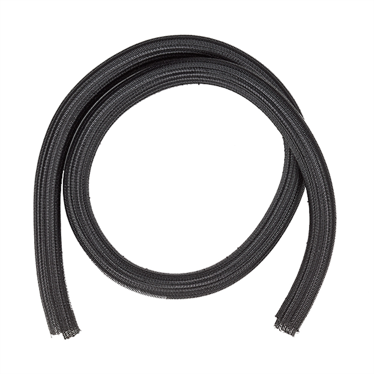 Connettore RJ45 in metallo argentato con una copertura in plastica nera.