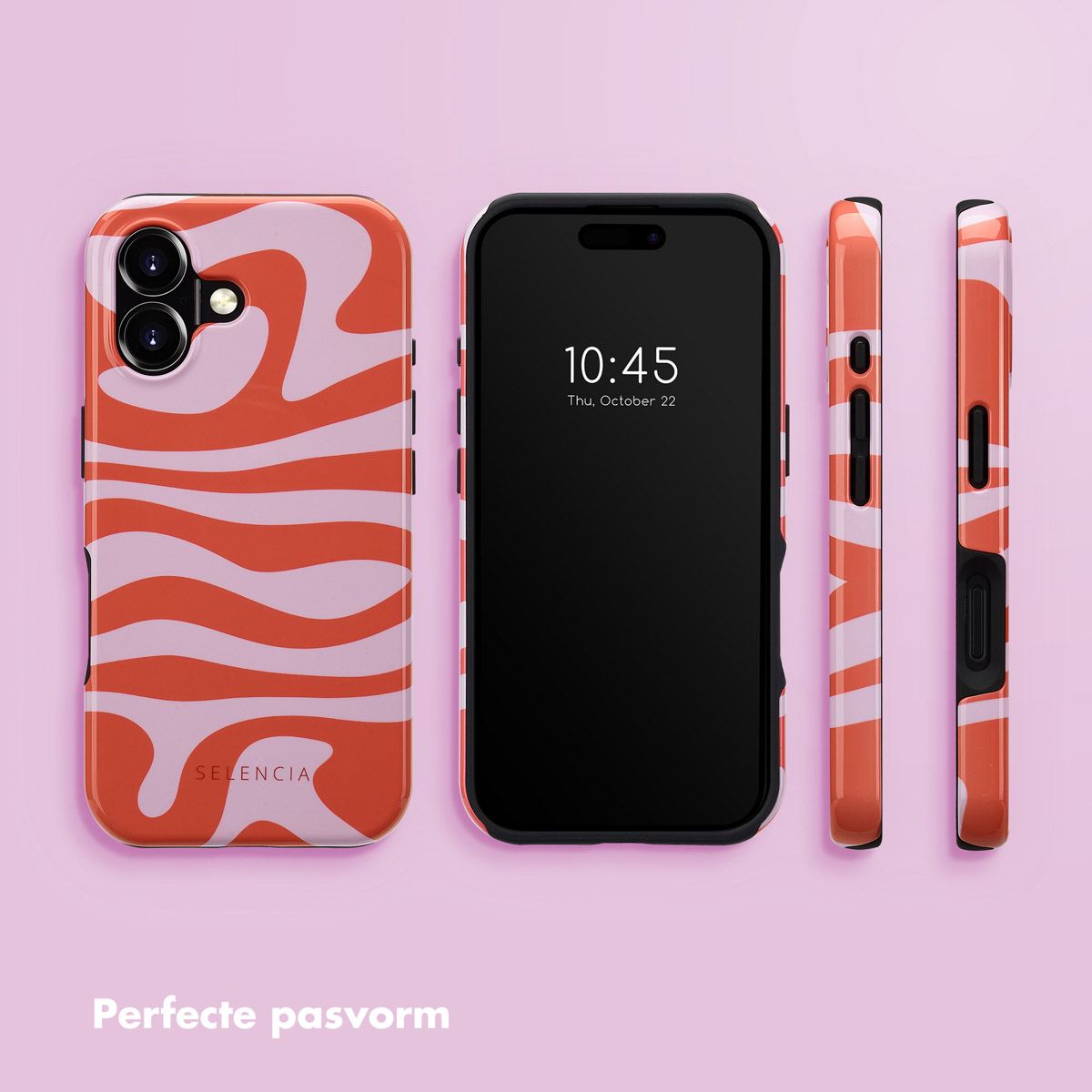 SELENCIA Vivid COVER per iPhone 16, Multicolore