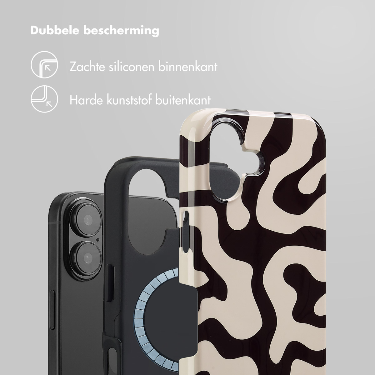 SELENCIA Vivid Tough coque compatible avec iPhone 16 Étui de Téléphone voor Apple iPhone 16 Multicolore