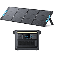 MediaMarkt ANKER C1000X met 200W zonnepaneel Powerstation aanbieding