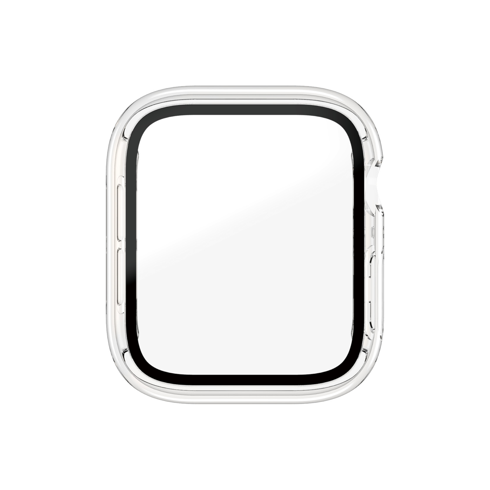 Transparante Apple Watch schermbeschermer.