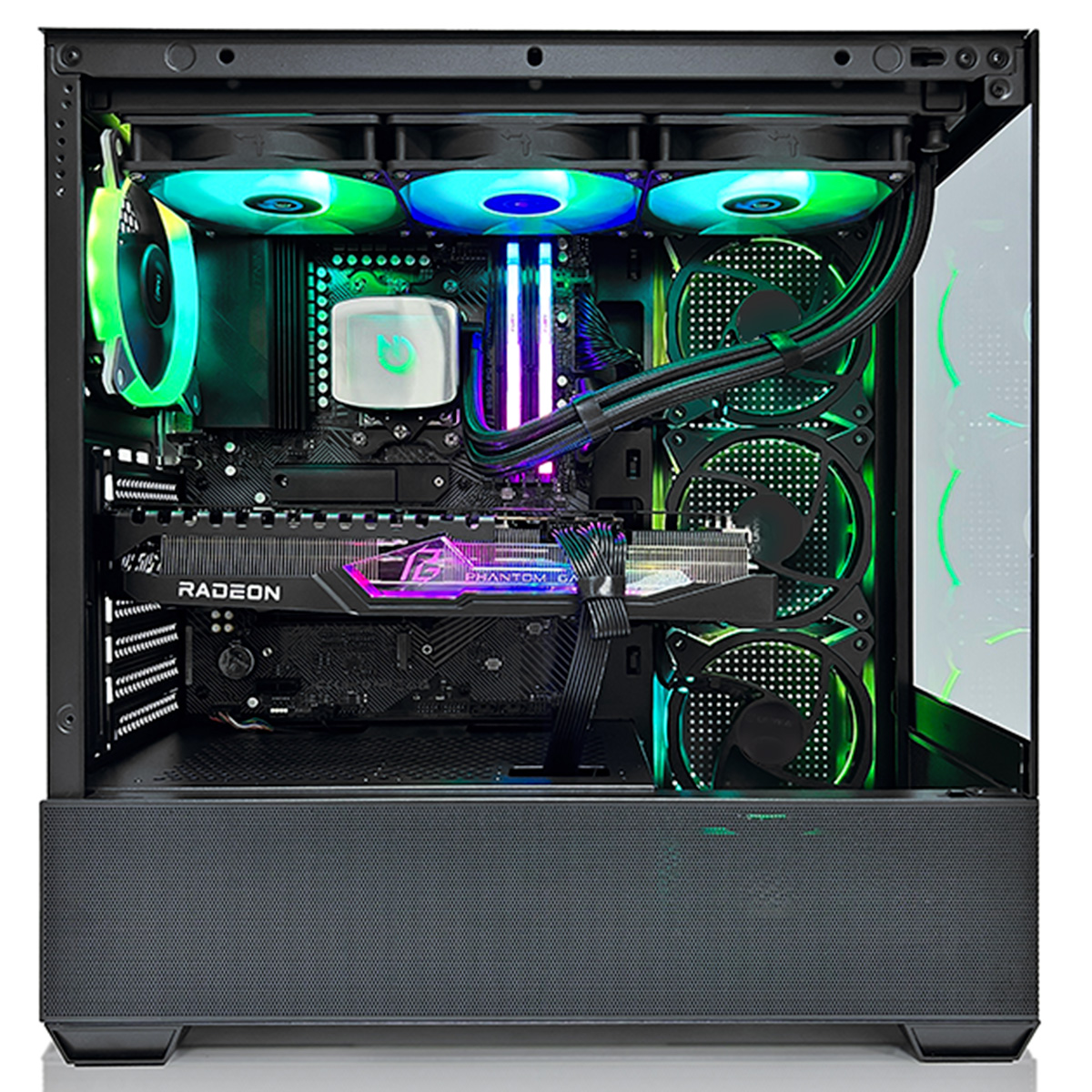 PC Gaming PCVIP 9600XGAMER, AMD Ryzen 9600X GHz, 32 GB RAM, TB  SSD, GeForce RTX™ 5060, Windows 11 Pro, Black