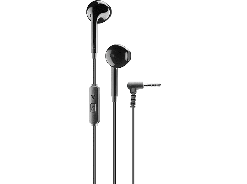 CELLULARLINE AUCAPSULE2K, Over-ear Kopfhörer Schwarz