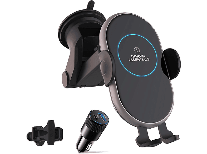 INNOVA ESSENTIALS Kabellos Handyhalter für Auto, schwarz | SATURN