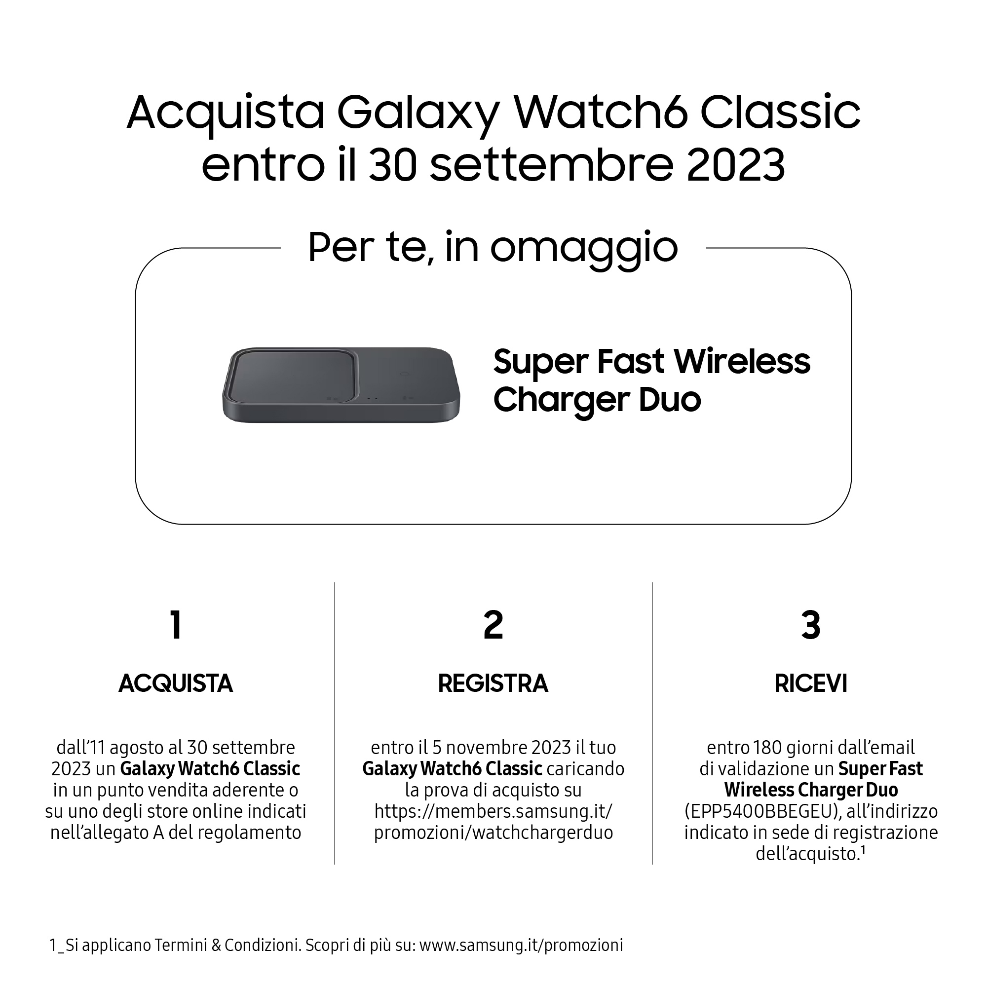 Uomo con giacca arancione, occhiali da sole e smartwatch nero con dettagli rossi.