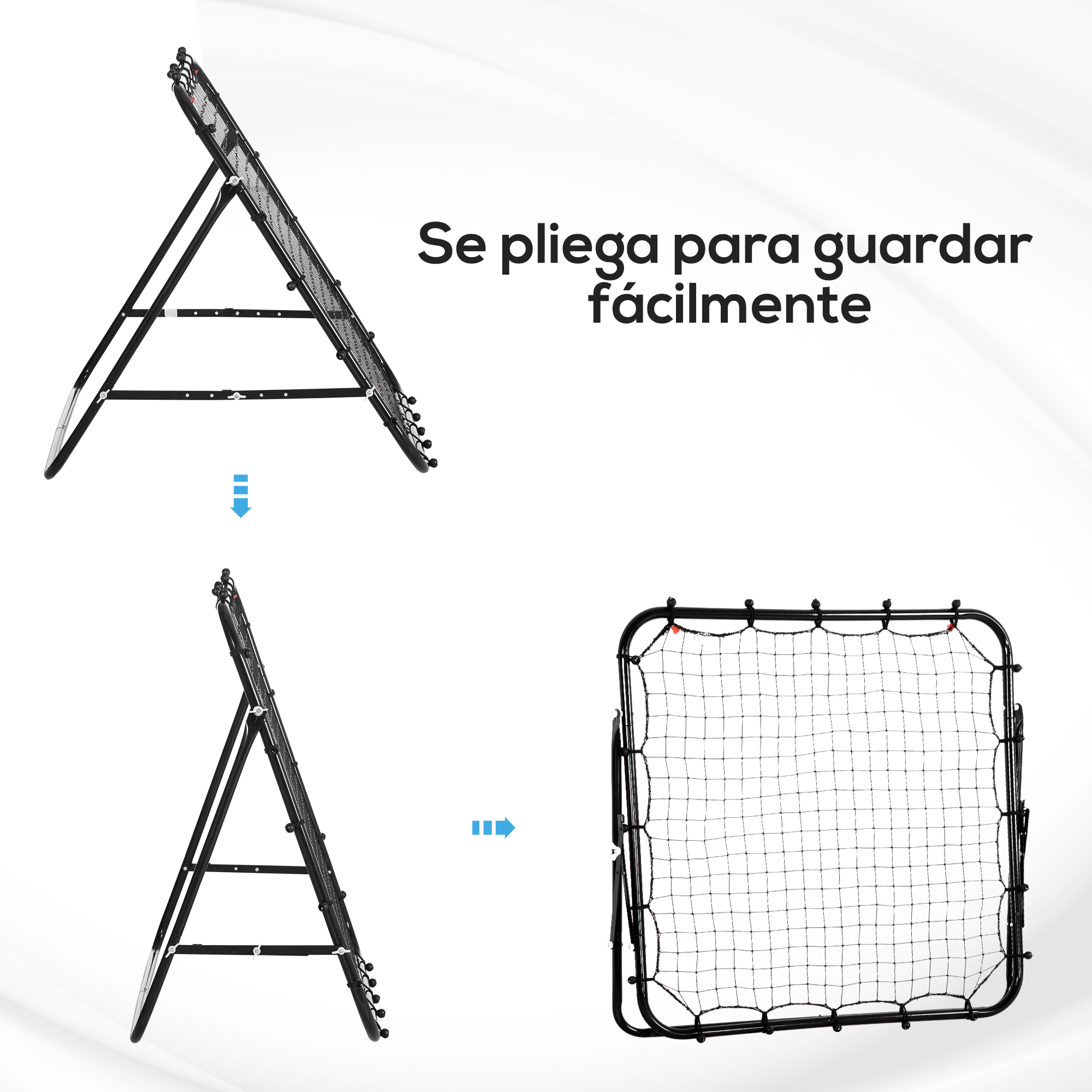 Red plegable, paso a paso, instrucciones de plegado.