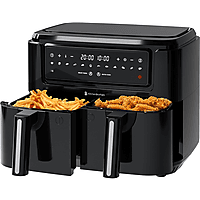 MediaMarkt KITCHENBROTHERS KB1004078 - 9L - 2400W Airfryer Zwart aanbieding