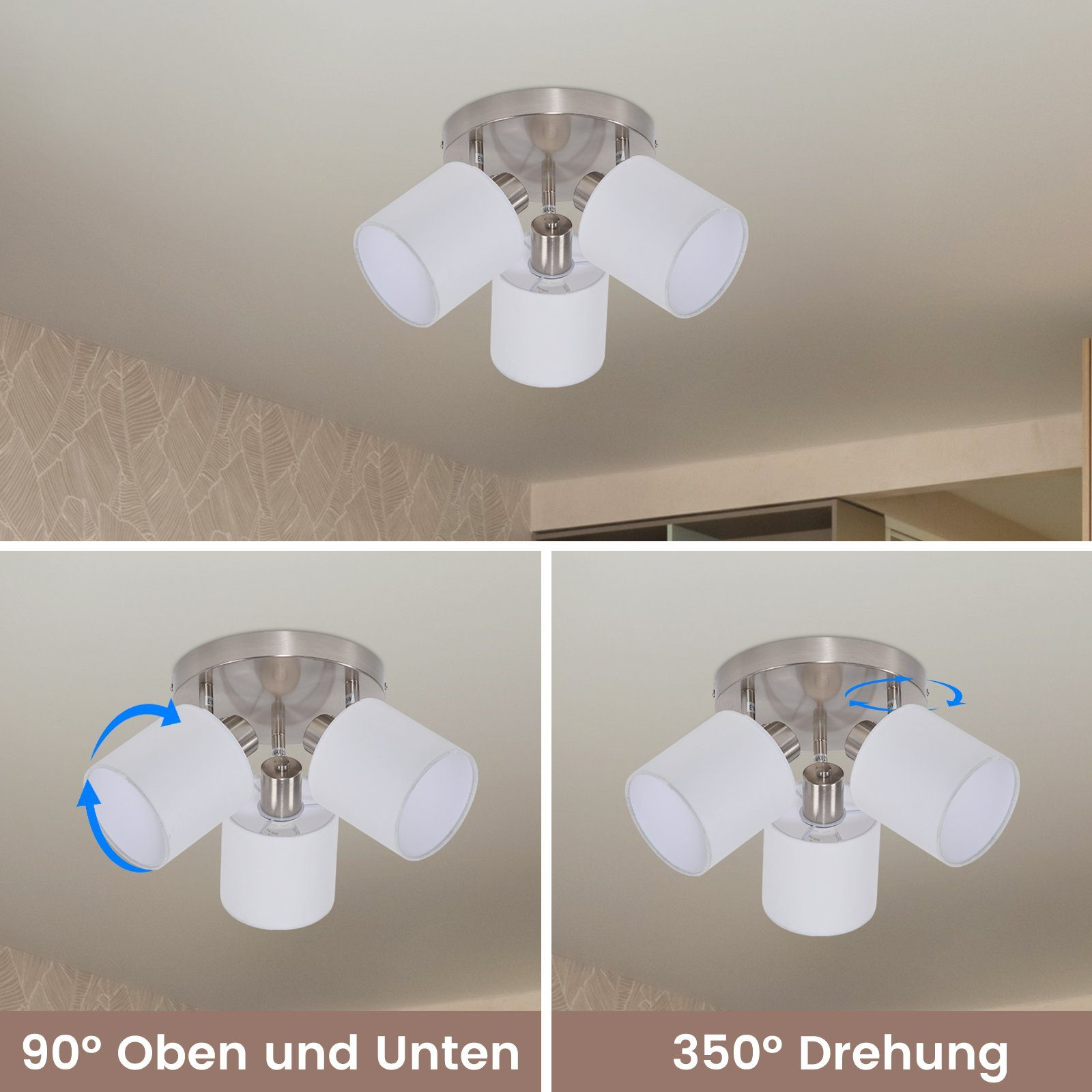 Czarny żyrandol z sześcioma światłami. Wymiary: wysokość 153 cm, szerokość 65 cm, podstawa 10 cm i całkowita wysokość 205 cm.