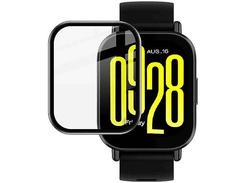WIGENTO Plexiglas HD Schutz Folie Schutzglas (für Xiaomi Redmi Watch 5 Active)