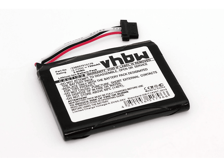 VHBW 61549 Li-Ion Akku, Li-Ion, 3.7 Volt, 790 mAh | SATURN