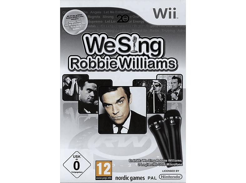 We Sing: Robbie Willams inkl. 2 Mikrofone - [Nintendo Wii]