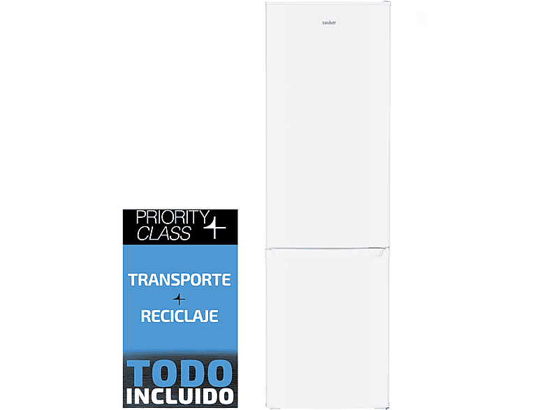 Frigorífico combi - SAUBER SERIE 3-FC17524WH