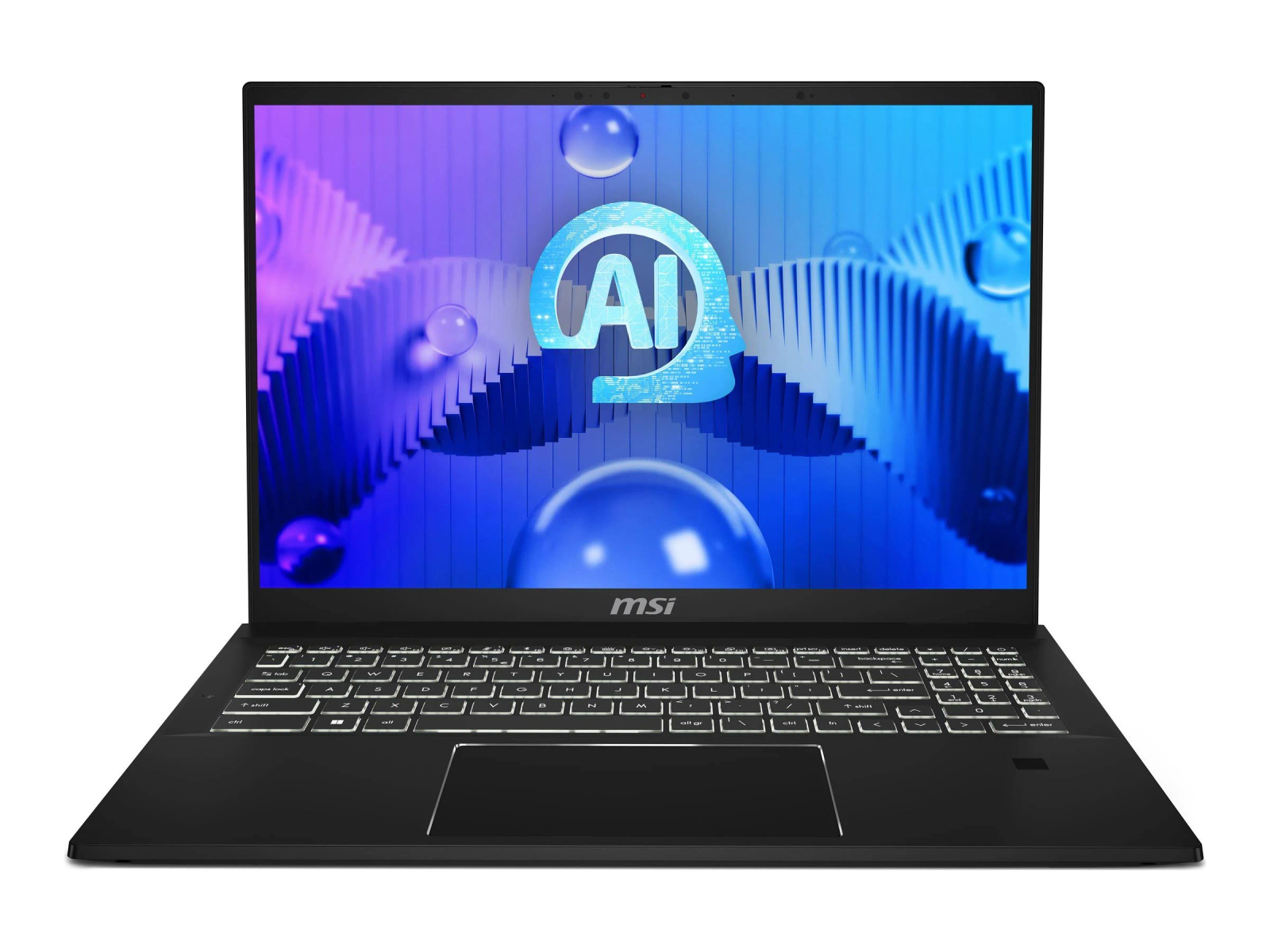 MSI Summit E16 AI Studio A1VFTG-020 NOTEBOOK, 16 ", processore Intel® Intel Core Ultra 7 155H, NVIDIA GeForce RTX™ 4060, RAM 32 GB, 2000 GB SSD SSD, Nero, Windows 11 Pro