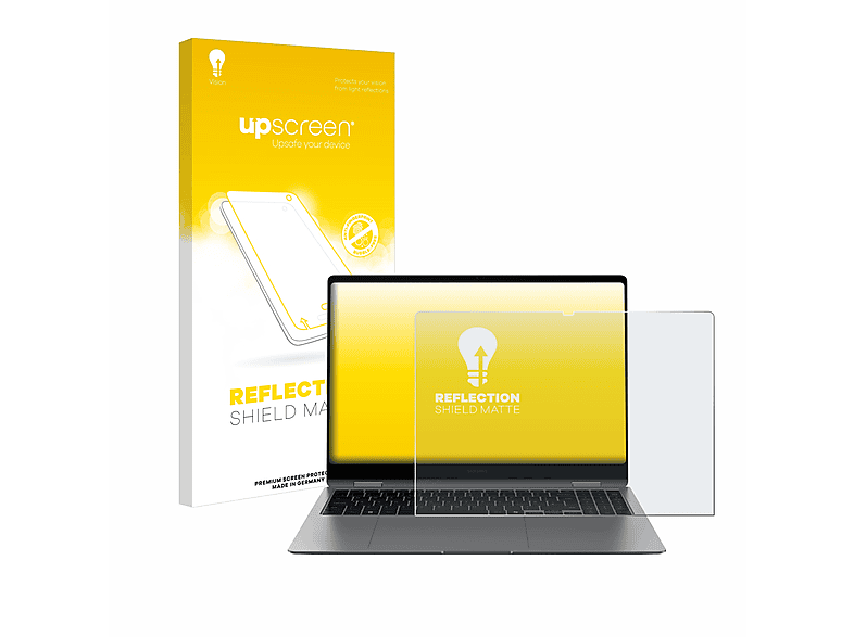 Upscreen Schutzfolie Für 24 Zoll Monitore (61 Cm) – Kratzschutz, Kristallklar, Made In Germany