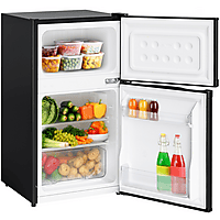 MediaMarkt KITCHENBROTHERS KB4038 - 61L - Vrijstaande Koelkast Zwart aanbieding