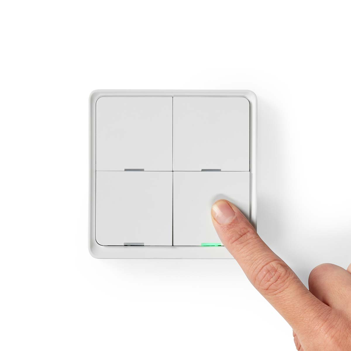 Een pak Panasonic Evolta AA-batterijen op een witte achtergrond, met de batterijen en verpakking.