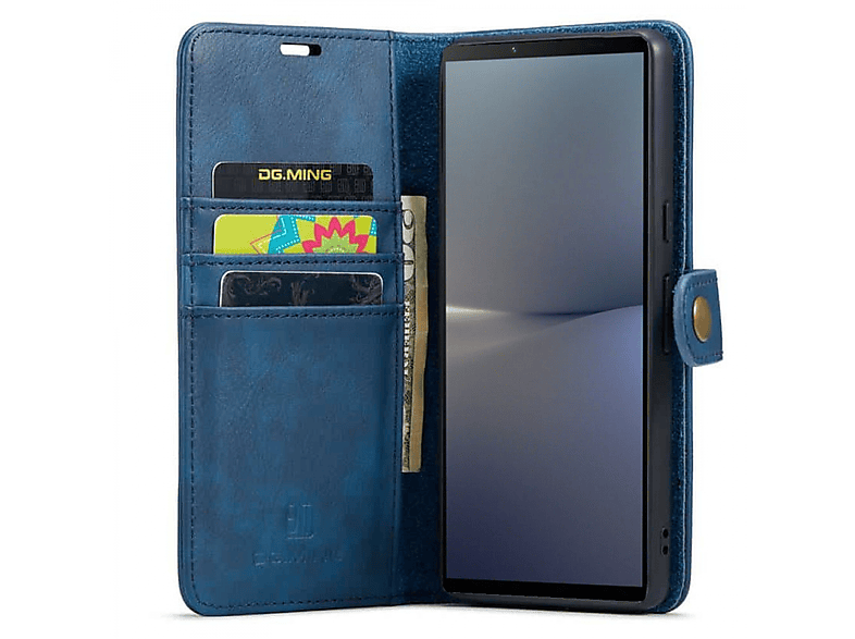 DG MING 2in1 Bookcover Samsung Xperia 10 V Blau MediaMarkt