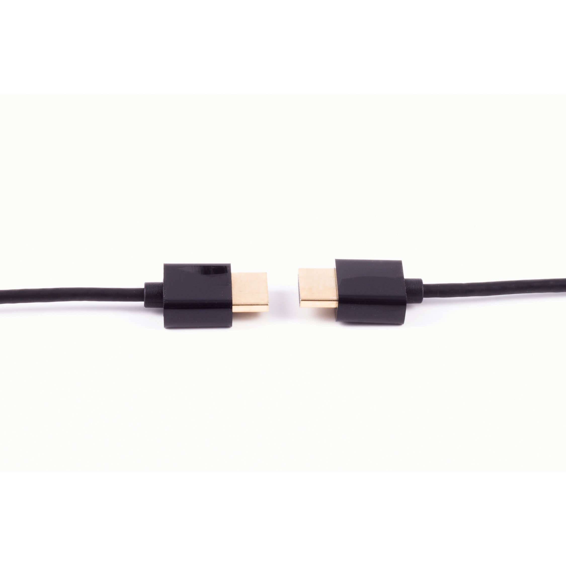 Zwei USB-C-Anschlüsse, die sich gegenüberliegen.
