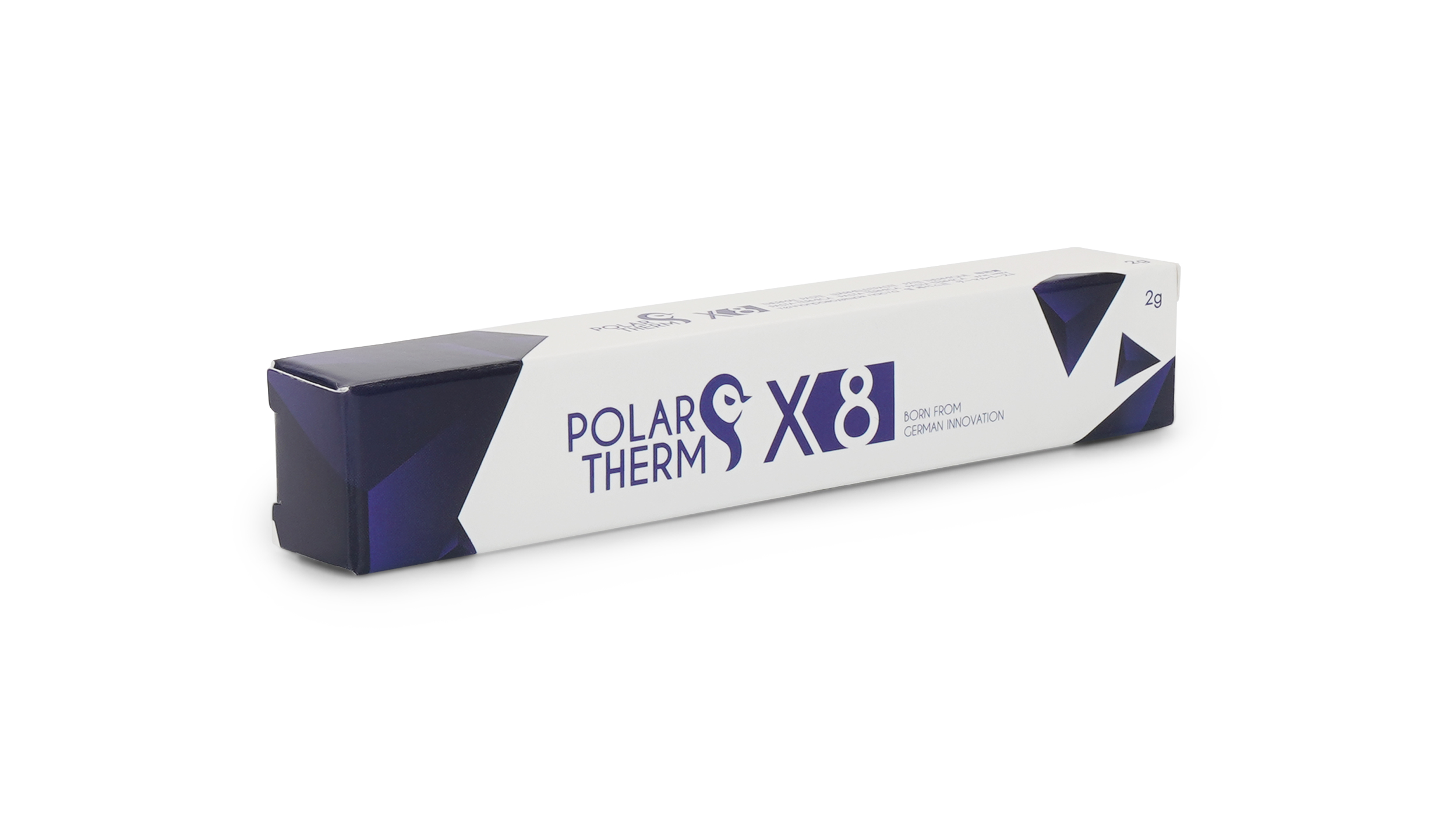 POLAR THERM X8 yazılı beyaz ve lacivert kutu.
