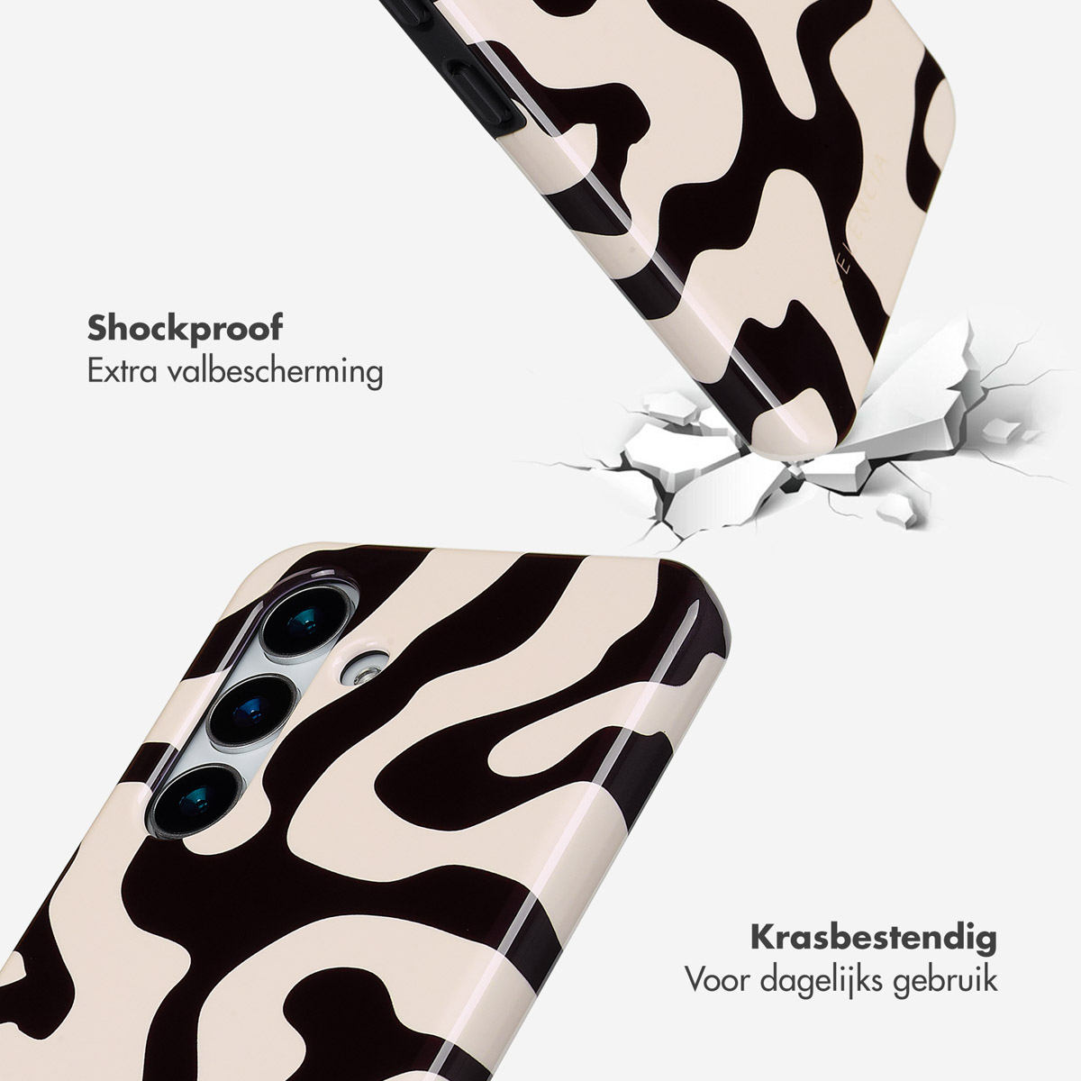 SELENCIA Vivid Backcover - Geschikt voor Samsung Galaxy S25 - Telefoonhoesje voor Samsung Samsung Galaxy S25 Meerkleurig
