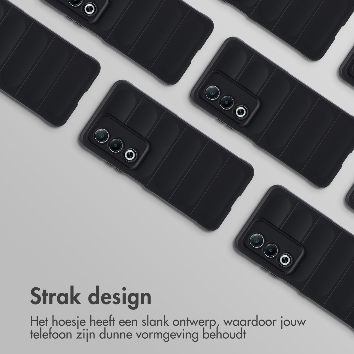 IMOSHION Coque arrière compatible avec Oppo A80 (5G) Étui de Téléphone voor Oppo Oppo A80 (5G) Noir