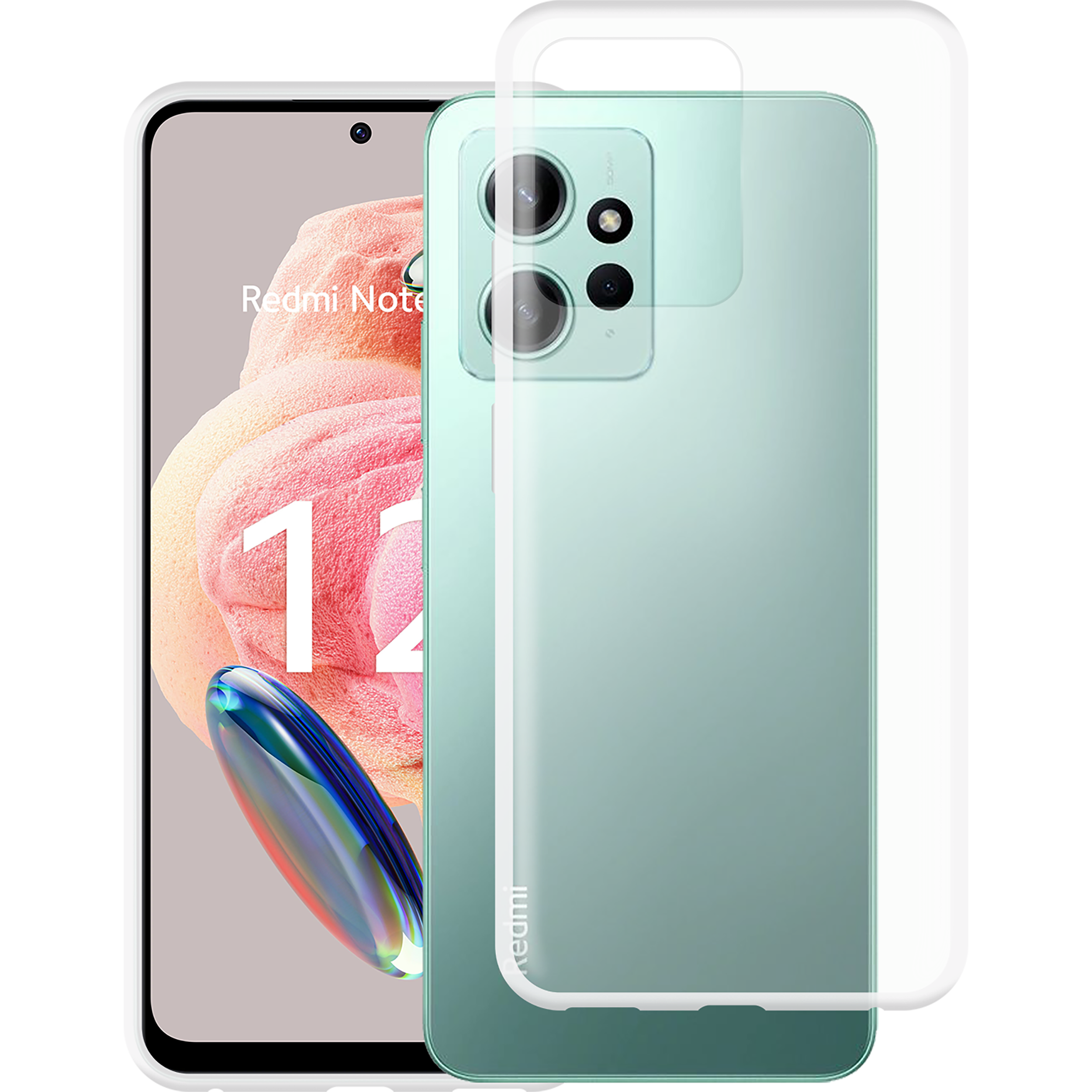 CAZY Handyhlle, Backcover, Xiaomi, Redmi Note 12 4G, Transparant |  MediaMarkt
