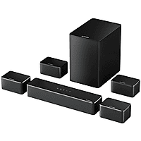 MediaMarkt ULTIMEA Poseidon D70 - 7.1 Soundbar met Draadloze Subwoofer, APP Bediening Soundbar Zwart aanbieding