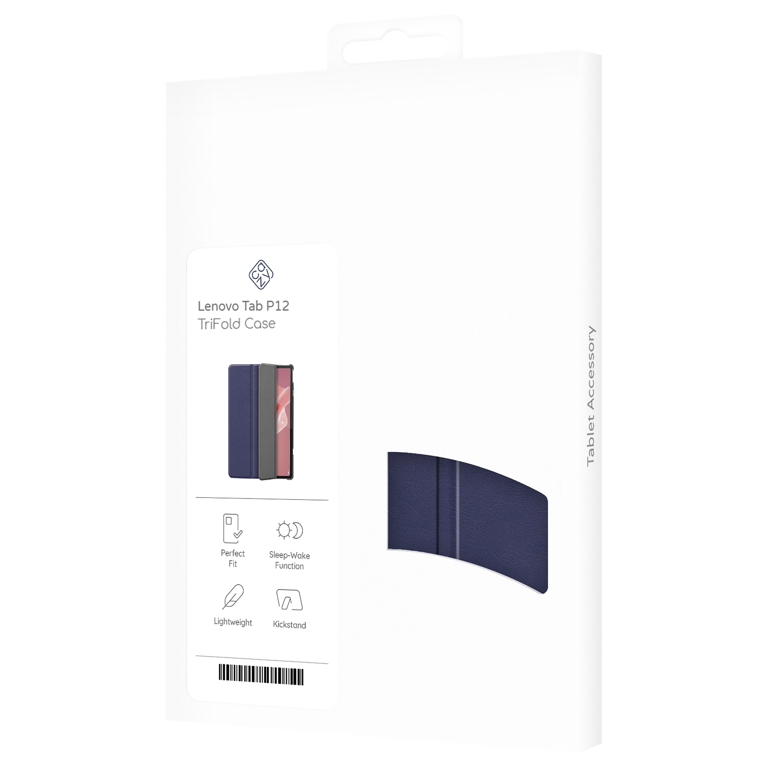Eine Tablet-Hüllenverpackung.