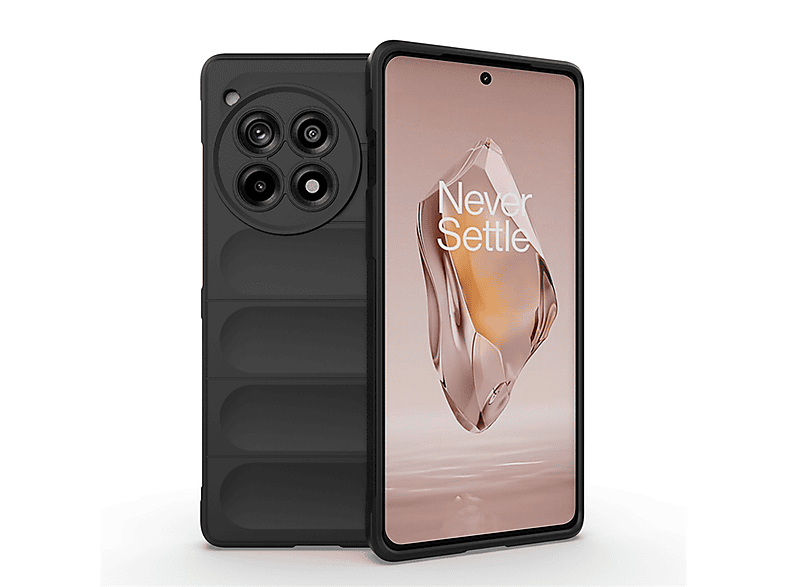 MOBYDEFEND TPU Gripcase, Backcover, OnePlus, 12R, Schwarz | MediaMarkt