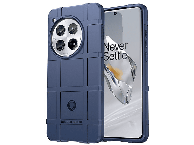 MOBYDEFEND Rugged Shield Schutzhülle, Backcover, OnePlus, 12, Blau ...