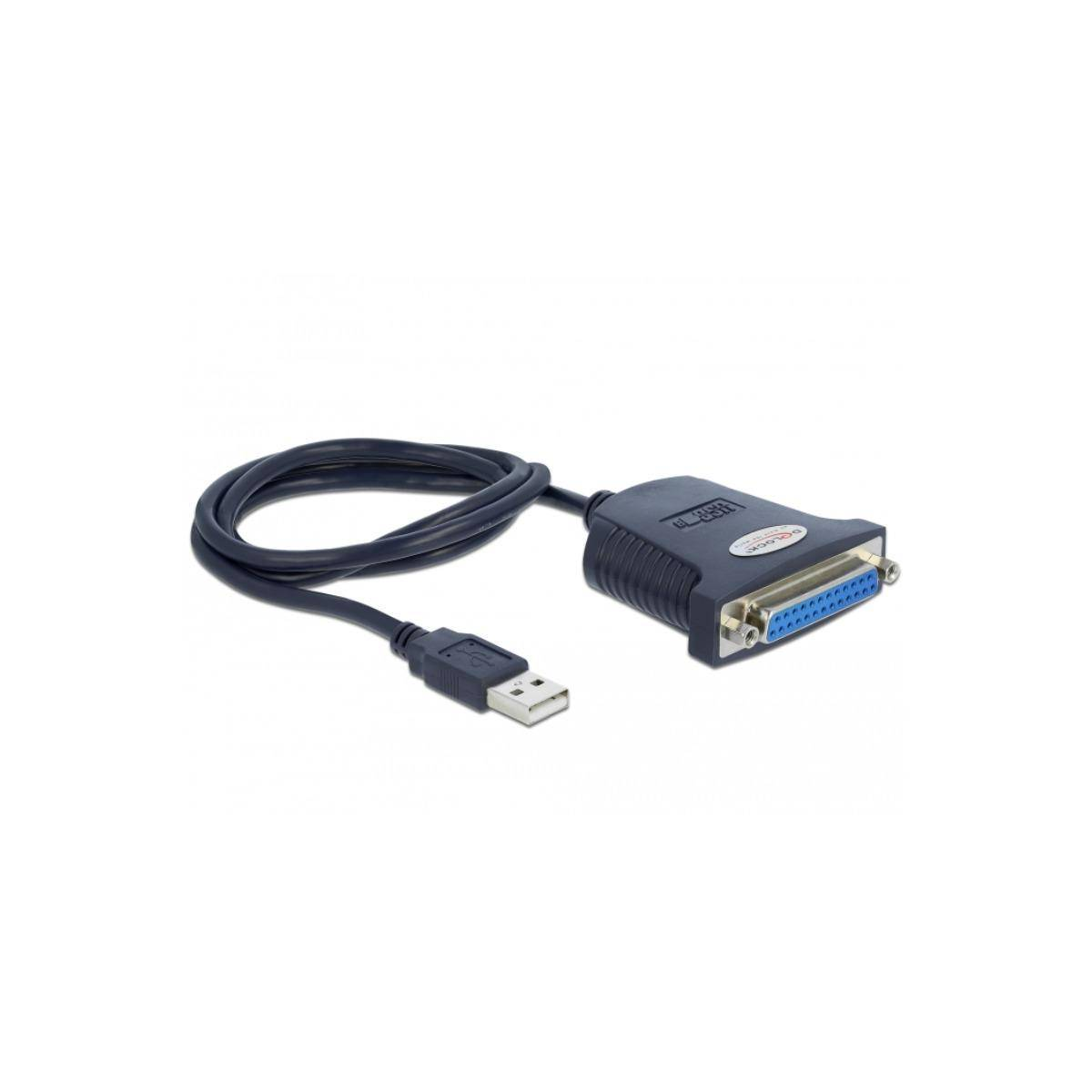 Cavo adattatore da USB a porta parallela, nero.