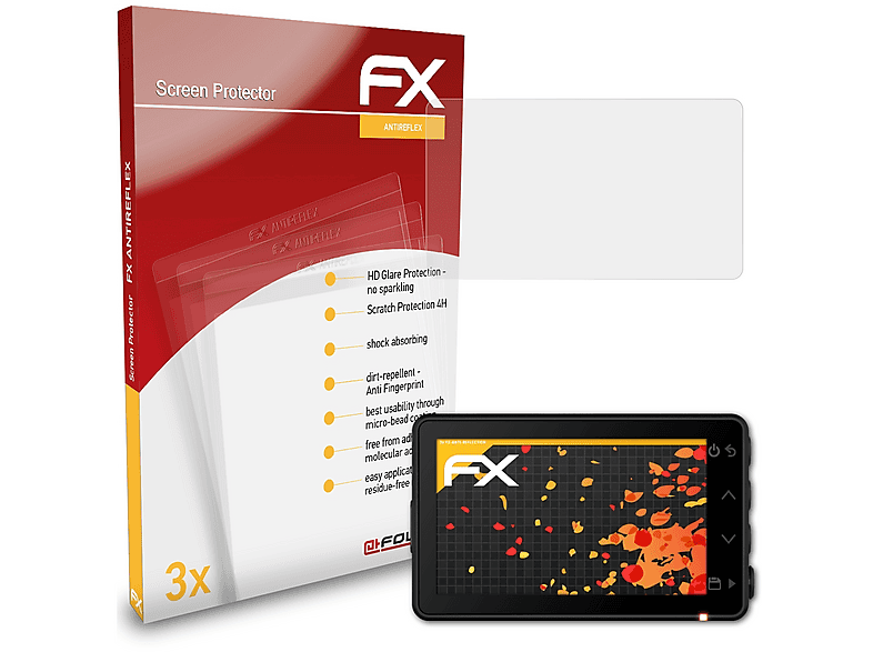 atFoliX Pellicola Vetro per Sharp Aquos Sense 9 9H Armatura di protezione