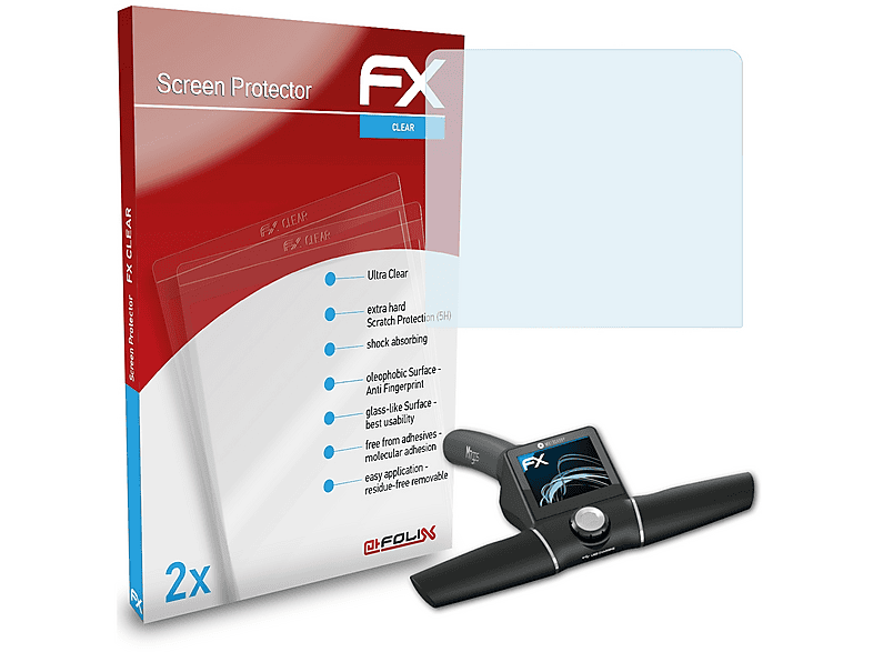atFoliX 2x Pellicola Protettiva per Trotec BB20 Proteggi Schermo Antiriflesso HD