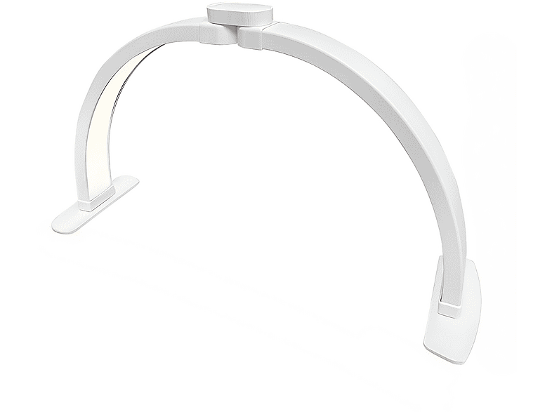 Fabater LED-Tischlampe Für Nägel & Wimpern – 35W, Halbmondförmig, Dimmbar Mit Kaltem/warmem Licht (EU-Stecker)
