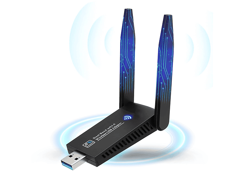 ZURABINI Ultra-schnelle 1300Mbps High-Speed WiFi-Adapter | MediaMarkt