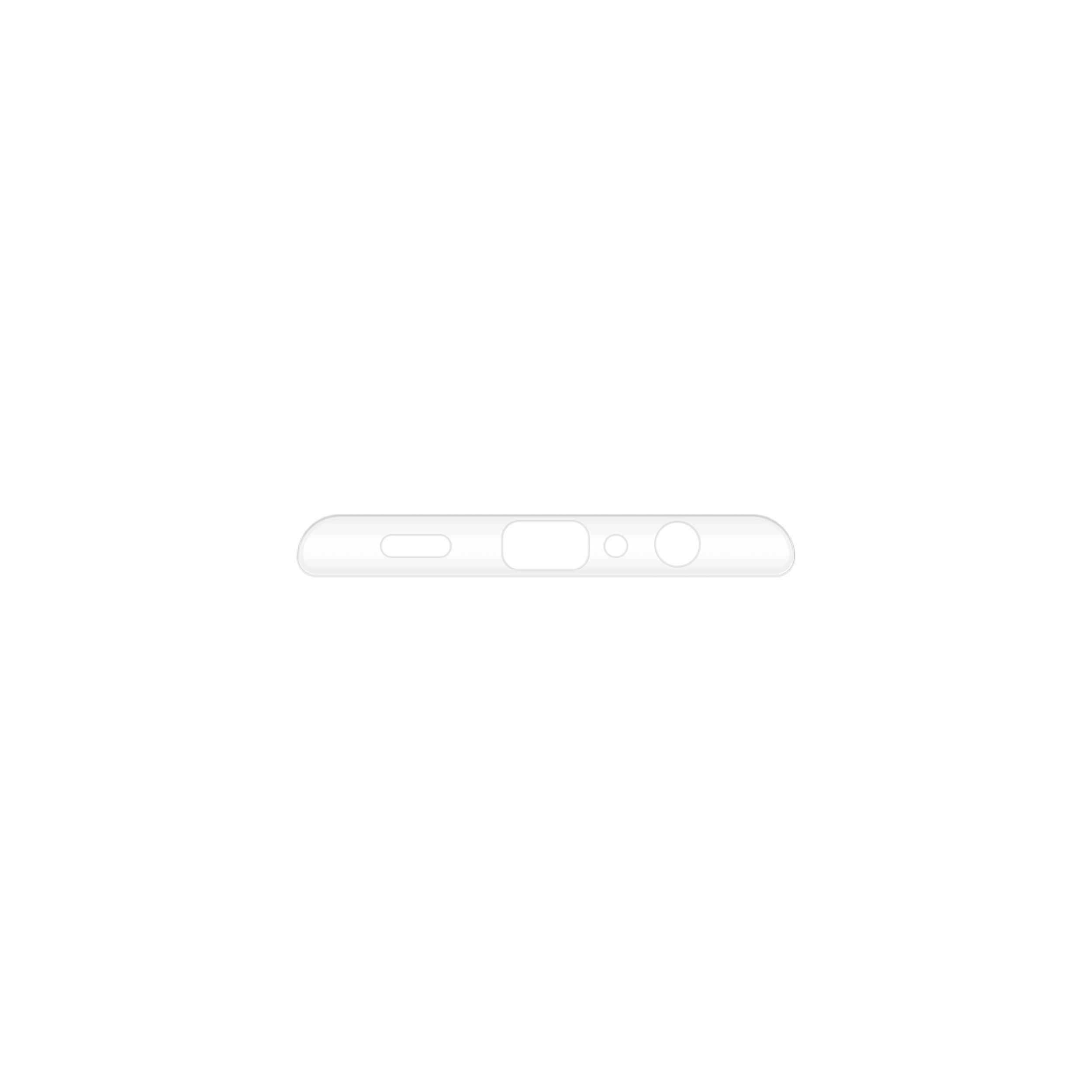 Silberner Telefonanschluss. Schwarzer Hintergrund.