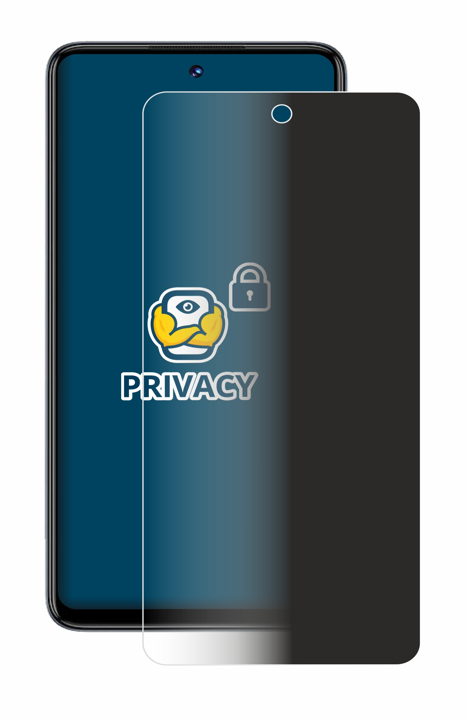 BROTECT Blickschutzfolie Für 4,0 Zoll Touch-Panel PCs - Privacy Screen, 89x50mm