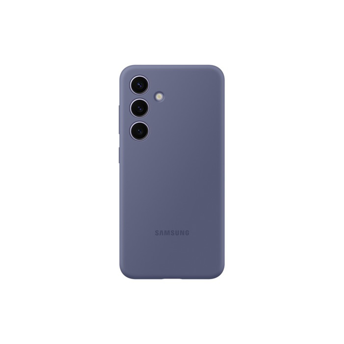 Etui - plecki SAMSUNG EF-PS921TVEGWW ETUI SILICONE CASE DO S24 VIOLET Lawendowy