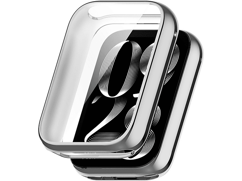 WIGENTO Kunststoff Schutz Hülle Watch Schutz Hülle (für Xiaomi Smart Band 9 Pro)