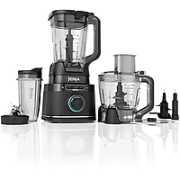 MediaMarkt NINJA Ninja Detect 3-in-1 Foodprocessor, Blender en Smoothie Maker - BlendSense Technologie - TB401EU Hand Mixer Zwart aanbieding