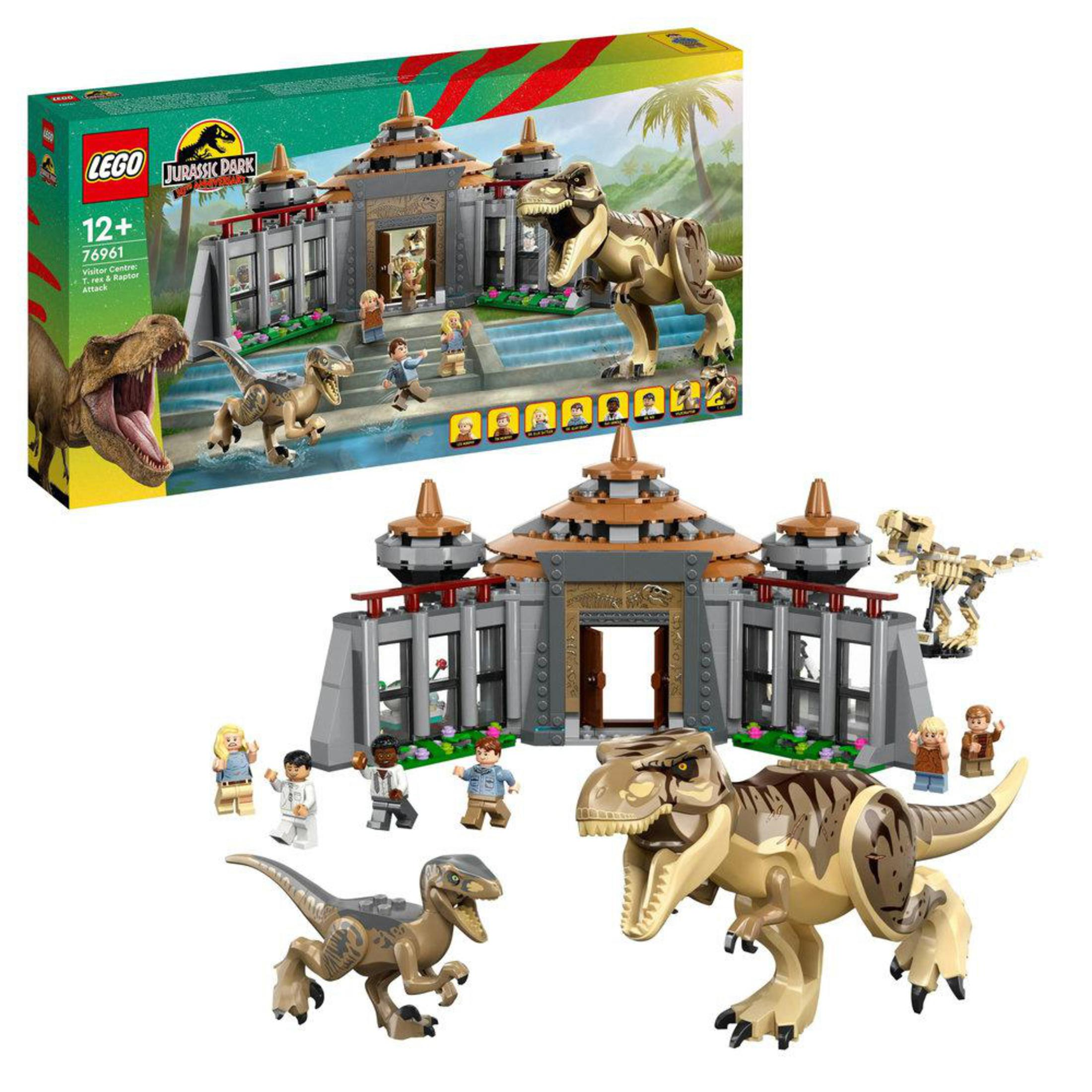 LEGO Jurassic World Ziyaretçi Merkezi: T. Rex ve Raptor Saldırısı 76961