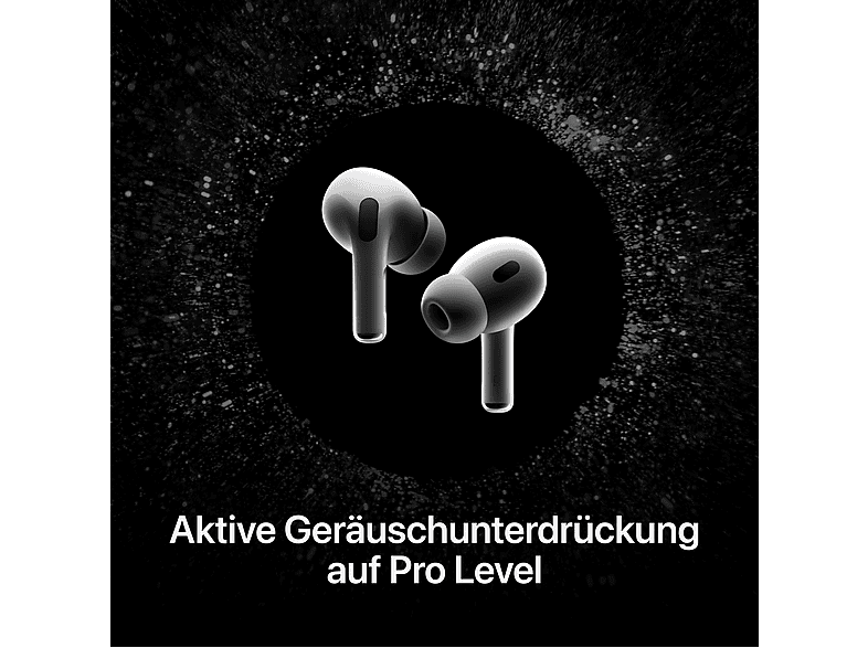APPLE MTJV3ZM/A AIRPODS PRO 2ND GEN., In-ear Kopfhörer Bluetooth
